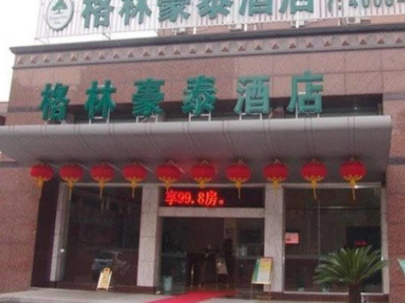 Greentree Inn Jiangsu Wuxi Luoshe Business Hotel Wuxi (Jiangsu) Eksteriør billede